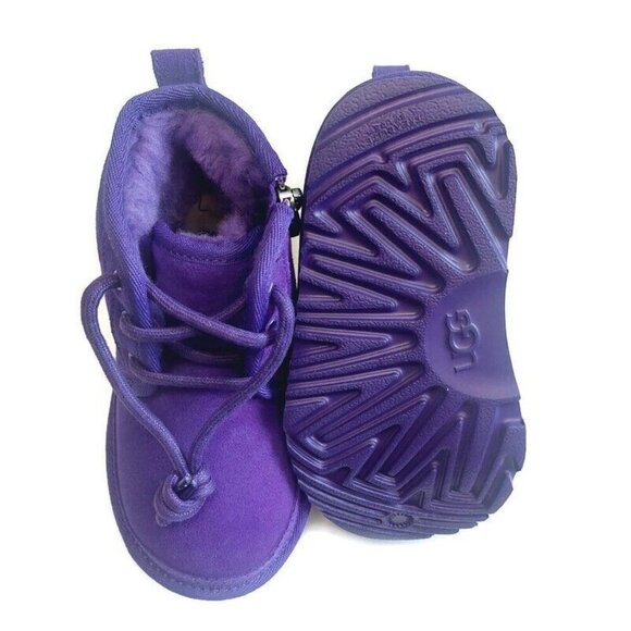 UGG Neumel II Ankle Chukka Boot Toddler Size 12 Age 5-6 Mussel Shell 1017320T - Picture 8 of 9